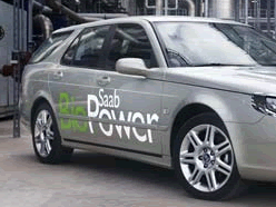 Saab'ın Biyoetanol Otomobili